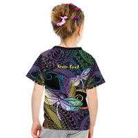 Personalized Polynesian Memorial Kid T Shirt Dragonflies Appear When Angels Are Near LT14 - Polynesian Pride
