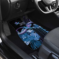 Polynesian Memorial Car Mats Hummingbirds Appear When Angels Are Near LT14