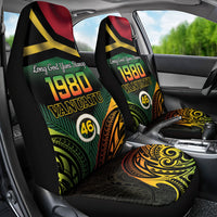 Vanuatu 1980 Car Seat Cover Hapi 46 Yia Indipendens Anivesari LT14 - Polynesian Pride