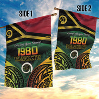 Vanuatu 1980 Garden Flag Hapi 45 Yia Indipendens Anivesari