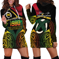Vanuatu 1980 Hoodie Dress Hapi 46 Yia Indipendens Anivesari LT14 - Polynesian Pride