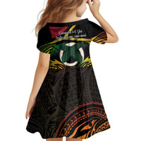 Vanuatu 1980 Kid Short Sleeve Dress Hapi 46 Yia Indipendens Anivesari LT14 - Polynesian Pride