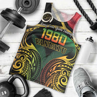 Vanuatu 1980 Men Tank Top Hapi 45 Yia Indipendens Anivesari