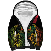 Vanuatu 1980 Sherpa Hoodie Hapi 46 Yia Indipendens Anivesari LT14 Unisex Black - Polynesian Pride