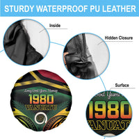 Vanuatu 1980 Spare Tire Cover Hapi 46 Yia Indipendens Anivesari LT14 - Polynesian Pride