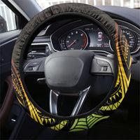 Vanuatu 1980 Steering Wheel Cover Hapi 46 Yia Indipendens Anivesari LT14 - Polynesian Pride