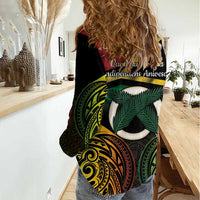 Vanuatu 1980 Women Casual Shirt Hapi 46 Yia Indipendens Anivesari LT14 - Polynesian Pride