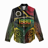 Vanuatu 1980 Women Casual Shirt Hapi 46 Yia Indipendens Anivesari LT14 - Polynesian Pride