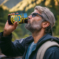 Tuvalu Independence Day 4 in 1 Can Cooler Tumbler Manuia te tutokotasi o Tuvaluan Dolphin Tattoo