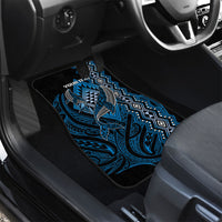 Aotearoa Iwi Ngati Porou Personalised Car Mats NZ Maori Humpback Whale Taniko Motifs LT14 - Polynesian Pride