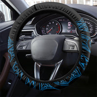 Aotearoa Iwi Ngati Porou Steering Wheel Cover NZ Maori Humpback Whale Taniko Motifs LT14 - Polynesian Pride