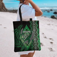 Aotearoa Iwi Ngai Tahu Tote Bag NZ Maori Humpback Whale Taniko Motifs LT14 - Polynesian Pride