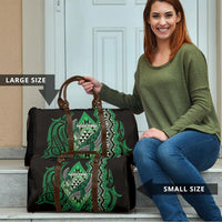 Aotearoa Iwi Ngai Tahu Travel Bag NZ Maori Humpback Whale Taniko Motifs LT14 - Polynesian Pride
