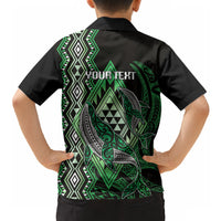 Aotearoa Iwi Ngati Pikiao Personalised Hawaiian Shirt NZ Maori Humpback Whale Taniko Motifs LT14 - Polynesian Pride