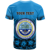 Personalised Yap Constitution Day T Shirt FSM Seal Happy 24 December LT14 - Polynesian Pride