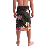 Polynesia Valentine's Day Lavalava Hammerhead Shark Plumeria With Polynesian Pattern