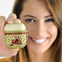 Hawaiian Santa Aloha Pineapple Christmas AirPods Case Mele Kalikimaka LT15 - Polynesian Pride