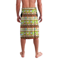 Hawaiian Santa Aloha Pineapple Christmas Lavalava Mele Kalikimaka LT15 - Polynesian Pride