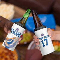 Iceland Basketball Custom 4 in 1 Can Cooler Tumbler White Style