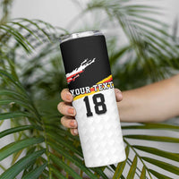 Custom Germany Football Skinny Tumbler Come On DFB-Team