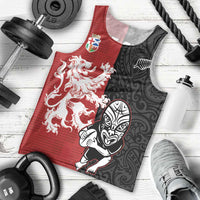 Custom British Lions New Zealand Men Tank Top Unique Style - Polynesian Pride
