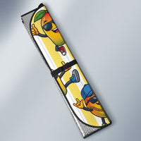 Funny Hawaii Mango Hip Hop Cartoon Auto Sun Shade Summer Beach Party LT19 - Polynesian Pride