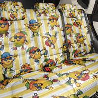 Funny Hawaii Mango Hip Hop Cartoon Back Car Seat Cover Summer Beach Party LT19 - Polynesian Pride