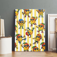 Funny Hawaii Mango Hip Hop Cartoon Canvas Wall Art Summer Beach Party LT19 - Polynesian Pride