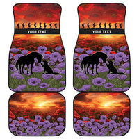 Personalised ANZAC Day Car Mats Remembering the Animals of War
