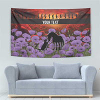 Personalised ANZAC Day Tapestry Remembering the Animals of War