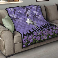 ANZAC Day Quilt Lest We Forget the Animals Too