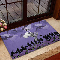 ANZAC Day Rubber Doormat Lest We Forget the Animals Too