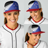New Zealand Baseball Net Cap National Flag Style LT19 - Polynesian Pride