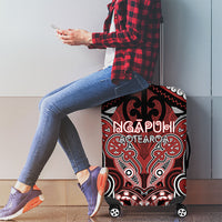 Aotearoa Iwi Ngapuhi Luggage Cover Maori Kowhaiwhai Pattern
