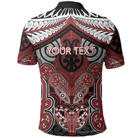 Aotearoa Iwi Ngapuhi Personalised Polo Shirt Maori Kowhaiwhai Pattern
