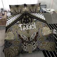 Aotearoa Iwi Waikato Tainui Bedding Set Maori Kowhaiwhai Pattern