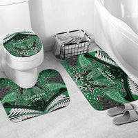 Aotearoa Iwi Ngati Maniapoto Bathroom Set Maori Kowhaiwhai Pattern