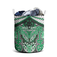 Aotearoa Iwi Ngai Tahu Laundry Basket Maori Kowhaiwhai Pattern LT19 - Polynesian Pride