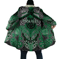 Aotearoa Iwi Ngai Tahu Personalised Cloak Maori Kowhaiwhai Pattern LT19 - Polynesian Pride