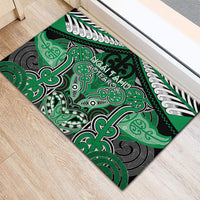 Aotearoa Iwi Ngai Tahu Rubber Doormat Maori Kowhaiwhai Pattern LT19 - Polynesian Pride