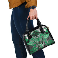 Aotearoa Iwi Ngai Tahu Shoulder Handbag Maori Kowhaiwhai Pattern LT19 - Polynesian Pride