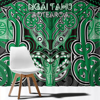 Aotearoa Iwi Ngai Tahu Window Curtain Maori Kowhaiwhai Pattern LT19 - Polynesian Pride