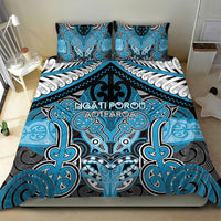 Aotearoa Iwi Ngati Porou Bedding Set Maori Kowhaiwhai Pattern LT19 - Polynesian Pride
