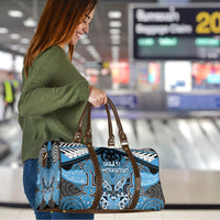 Aotearoa Iwi Ngati Kahungunu Travel Bag Maori Kowhaiwhai Pattern