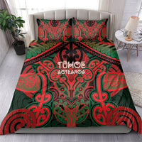 Aotearoa Iwi Tuhoe Bedding Set Maori Kowhaiwhai Pattern