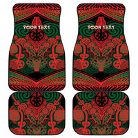 Aotearoa Iwi Tuhoe Personalised Car Mats Maori Kowhaiwhai Pattern