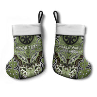 Aotearoa Iwi Whakatohea Personalised Christmas Stocking Maori Kowhaiwhai Pattern