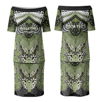 Aotearoa Iwi Whakatohea Personalised Family Matching Puletasi and Hawaiian Shirt Maori Kowhaiwhai Pattern