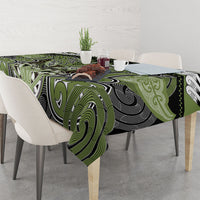 Aotearoa Iwi Whakatohea Tablecloth Maori Kowhaiwhai Pattern