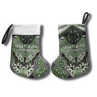 Aotearoa Iwi Ngati Awa Personalised Christmas Stocking Maori Kowhaiwhai Pattern